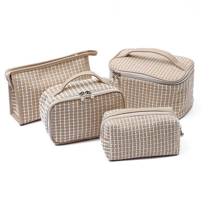 Anpassung Toilettenbeutel Set Große Make-up-Tasche Organisator für Frauen und Mädchen Notwendigkeiten