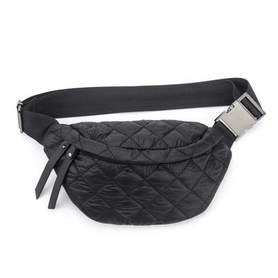 Mode-Dekor-Sling-Tasche Damen-Taille-Taschen Nylon-Puffer-Tasche mit anderen Muster-Typ