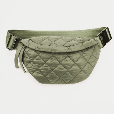 Mode-Dekor-Sling-Tasche Damen-Taille-Taschen Nylon-Puffer-Tasche mit anderen Muster-Typ