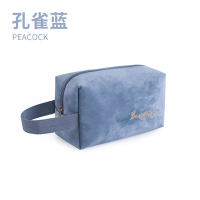 Personalisiertes Logo Mache-Tasche Taschenkoffer Tasche Set Privatetikett Samt Kosmetik Tasche