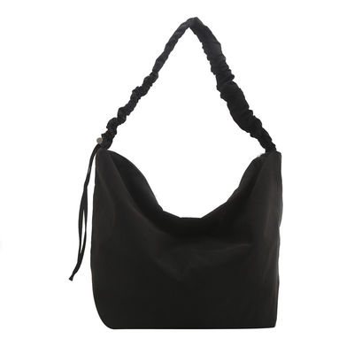 Großkapazität Nylon-Kreuzkörper mit Pleiß-Zugstrang-Schultertasche für Frauen