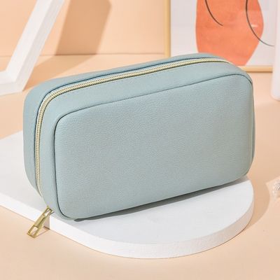 Personalisierte Farbe Private Label Make-up Tasche mit wasserdichtem Reißverschluss Design