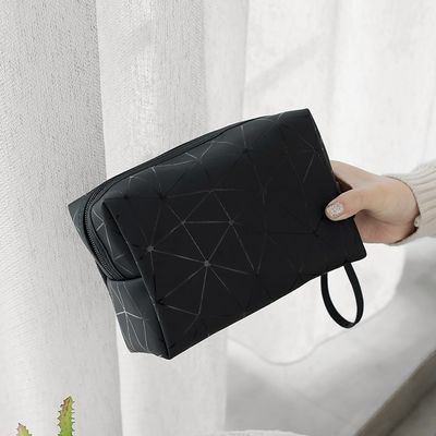 Custom Design PU Leder Privatetikett Makeup Tasche Kosmetik Tasche Makeup Kleine Bestellungen