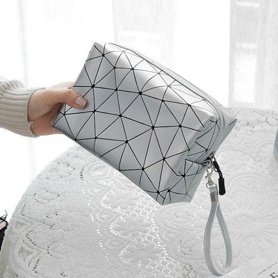 Custom Design PU Leder Privatetikett Makeup Tasche Kosmetik Tasche Makeup Kleine Bestellungen