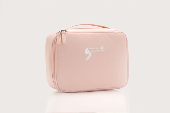OEM/ODM akzeptable benutzerdefinierte Nylon-Make-up-Tasche für Reisen und transparentes Design