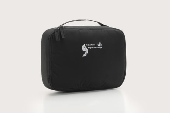 OEM/ODM akzeptable benutzerdefinierte Nylon-Make-up-Tasche für Reisen und transparentes Design