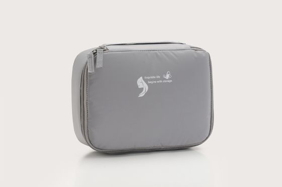 OEM/ODM akzeptable benutzerdefinierte Nylon-Make-up-Tasche für Reisen und transparentes Design