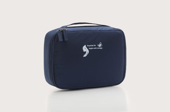 OEM/ODM akzeptable benutzerdefinierte Nylon-Make-up-Tasche für Reisen und transparentes Design