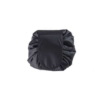 Bequem angepasste Farbe wasserdicht Klappbare Ziehseile Leinwand Make-up-Tasche für Kosmetik