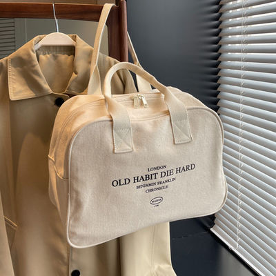 Individuelle große Kapazität offene Schließung Baumwolle Leinwand Shopping Tote Tasche für Frauen