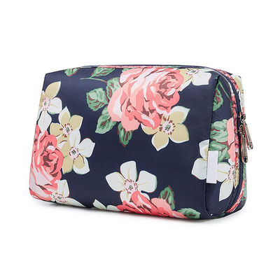 Custom Recycling Makeup Bag Case aus Polyester für eine umweltfreundliche Schönheitsorganisation