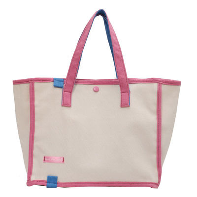 Mode Recycling Natur Schlicht Custom Eco-Friendly Druck Leinwand Baumwolle Tote Einkaufstüte
