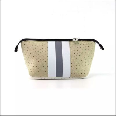 Maskenbeutel mit Reißverschluss aus Neopren für Kosmetik