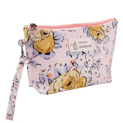 Leinwand-Mode-Make-up-Tasche mit Reißverschluss Lady Cute Portable Kosmetik Taschen