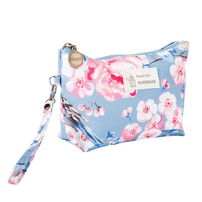 Leinwand-Mode-Make-up-Tasche mit Reißverschluss Lady Cute Portable Kosmetik Taschen
