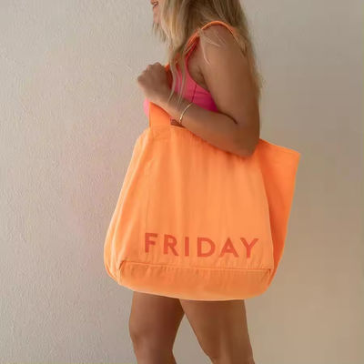 Übergroße Baumwolltasche für Strand Shopping Akzeptabel OEM/ODM von Creativity Design