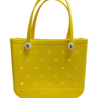 PVC-Behälter Material benutzerdefinierte Sommer Gummi-Totten große Mode Eva Plastik-Silicon-Tasche