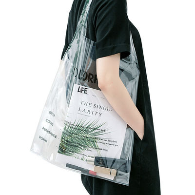 Hauptmaterial PVC Strandtote-Tasche perfekt für Gelegenheitsreisen und Ausflüge