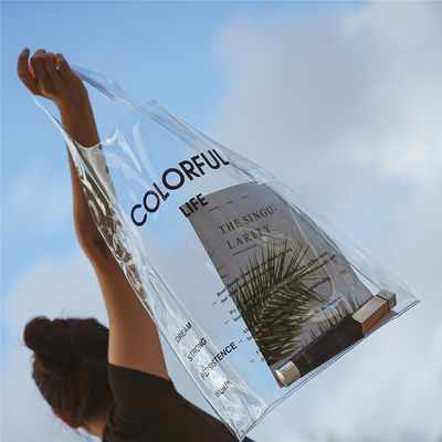 Hauptmaterial PVC Strandtote-Tasche perfekt für Gelegenheitsreisen und Ausflüge