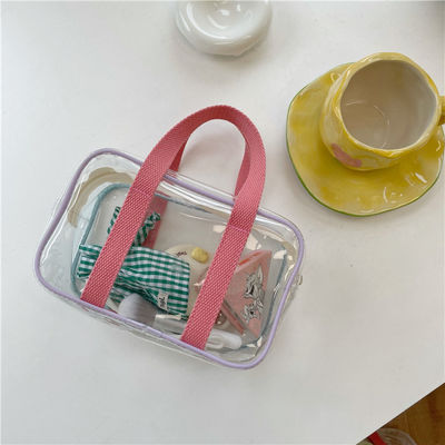 Bulk-Stadion genehmigt Klar Tote-Tasche zwei Griffe ideal für die Arbeit Strand Mittagessen