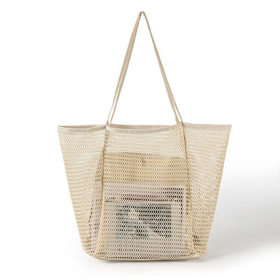 Handgefertigte Handschnürtasche mit Schulter-Hochverschluss Design für den lässigen und einfachen Strand Sommer Look