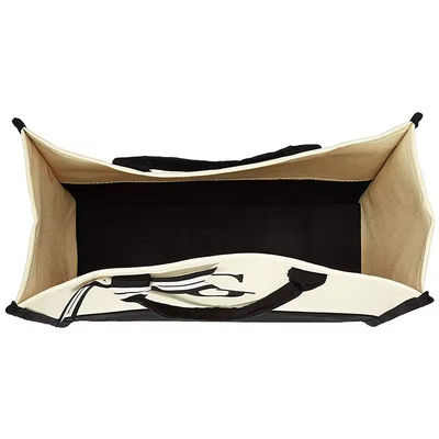 Druckbare Versand monogrammierte Geschenk-Tote-Tasche für Frauen kundenspezifische Leinwand Strandtasche