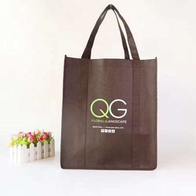 Druckte Logo Eco Custom Wiederverwendbares Gewebe aus nicht gewebten Stoffen Tragetasche zum Einkaufen