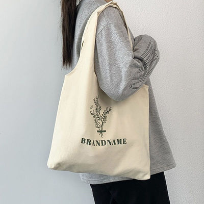 Individuelle Tote-Tasche Recycling-Baumwoll-Lager-Shopping-Tasche mit personalisierter Marke