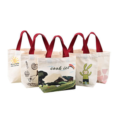 Neueste Modische Recycling-Baumwoll-Tote-Tasche mit Custom Print Logo Shopping