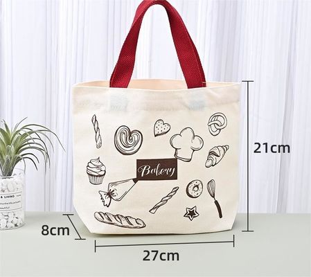 Neueste Modische Recycling-Baumwoll-Tote-Tasche mit Custom Print Logo Shopping