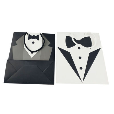 Kleines Unternehmen Custom Logo Akzeptiert Recycelbare biologisch abbaubare Papiertüten Geschenkverpackung