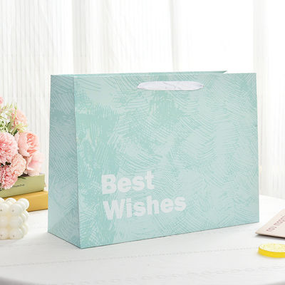 Customized Printed Logo Luxus Boutique Shopping Papier Geschenktaschen für Verpackungsartikel