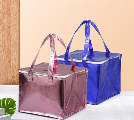 Akzeptabel OEM/ODM Neueste modische wiederverwendbare isolierte Tote-Tasche für Lebensmittellieferungen