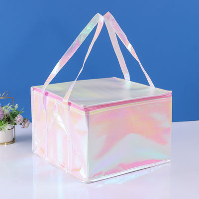 Individuelle Tote Bag Picknick Eispack für nicht gewebte Isolierende Lunch Cooler Einkaufstüte