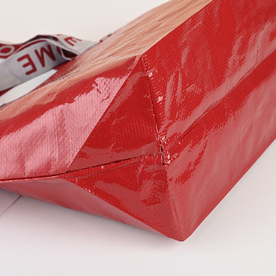 Farbgeschneiderte Schwerlast-Laminierte Polypropylen-Druck-Gewebe-Tote-Tasche mit Griff