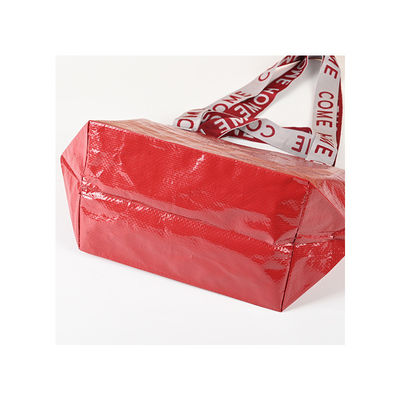 Farbgeschneiderte Schwerlast-Laminierte Polypropylen-Druck-Gewebe-Tote-Tasche mit Griff