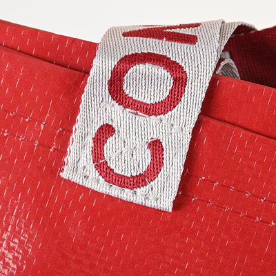 Farbgeschneiderte Schwerlast-Laminierte Polypropylen-Druck-Gewebe-Tote-Tasche mit Griff