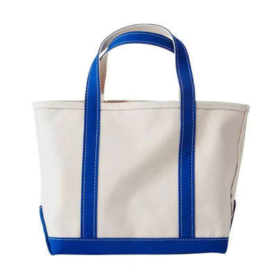 Übergroße, umweltfreundliche Baumwoll-Tote-Tasche mit individuell gedrucktem Logo