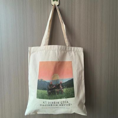 Leinwand-Einkaufstüte mit Logos Leinwand-Sublimation-Blank-Taschen Weiß Polyester-Tote-Tasche