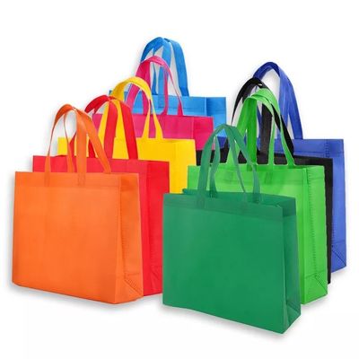 Mittlere Größe 30-50cm Nicht gewebte Tote-Tasche mit Wärmeübertragung Druck anpassbares Logo