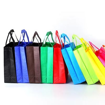 Mittlere Größe 30-50cm Nicht gewebte Tote-Tasche mit Wärmeübertragung Druck anpassbares Logo