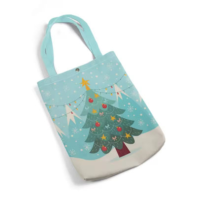 Neueste Modestyl Custom Shopping Tasche Leinwand Tote Taschen mit Vollfarbdruck