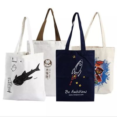 Neueste Modestyl Portable Baumwolle Leinwand Tote Tasche für das tägliche Leben produziert