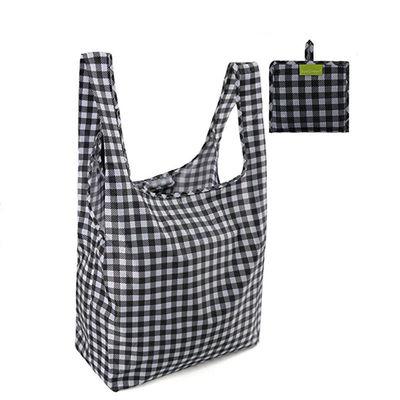 Mittelgroße Ripstop wiederverwendbare Klapptasche Einkaufstüte anpassbares Design
