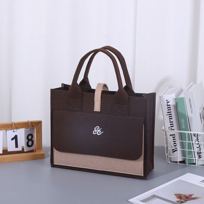 Drucken von Custom Logo Baumwoll Handtasche Tasche für Mode-Studenten mittlere Größe und OEM / ODM