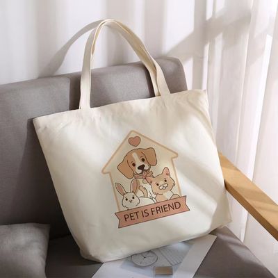 Werbeauftritt Custom Shoulder Langlebiger Baumwolltuch mit großer Kapazität