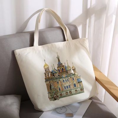 Werbeauftritt Custom Shoulder Langlebiger Baumwolltuch mit großer Kapazität