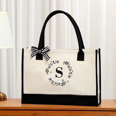 Einkaufstüten kundenspezifische Farbe große Tote Leinwandtasche mit personalisiertem Design Brief