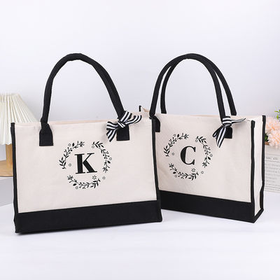 Einkaufstüten kundenspezifische Farbe große Tote Leinwandtasche mit personalisiertem Design Brief