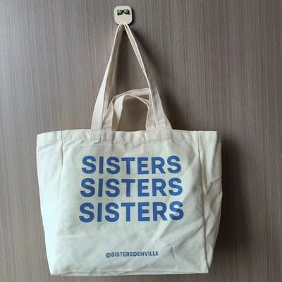 Akzeptable OEM/ODM-Kustom-Wiederverwendbare Baumwollwäsche-Shopping-Tote-Tasche für tägliche Bedürfnisse